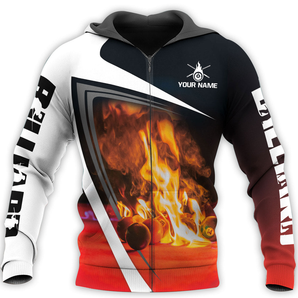 Personalized Name Billiard AK4 All Over Printed Unisex Shirt