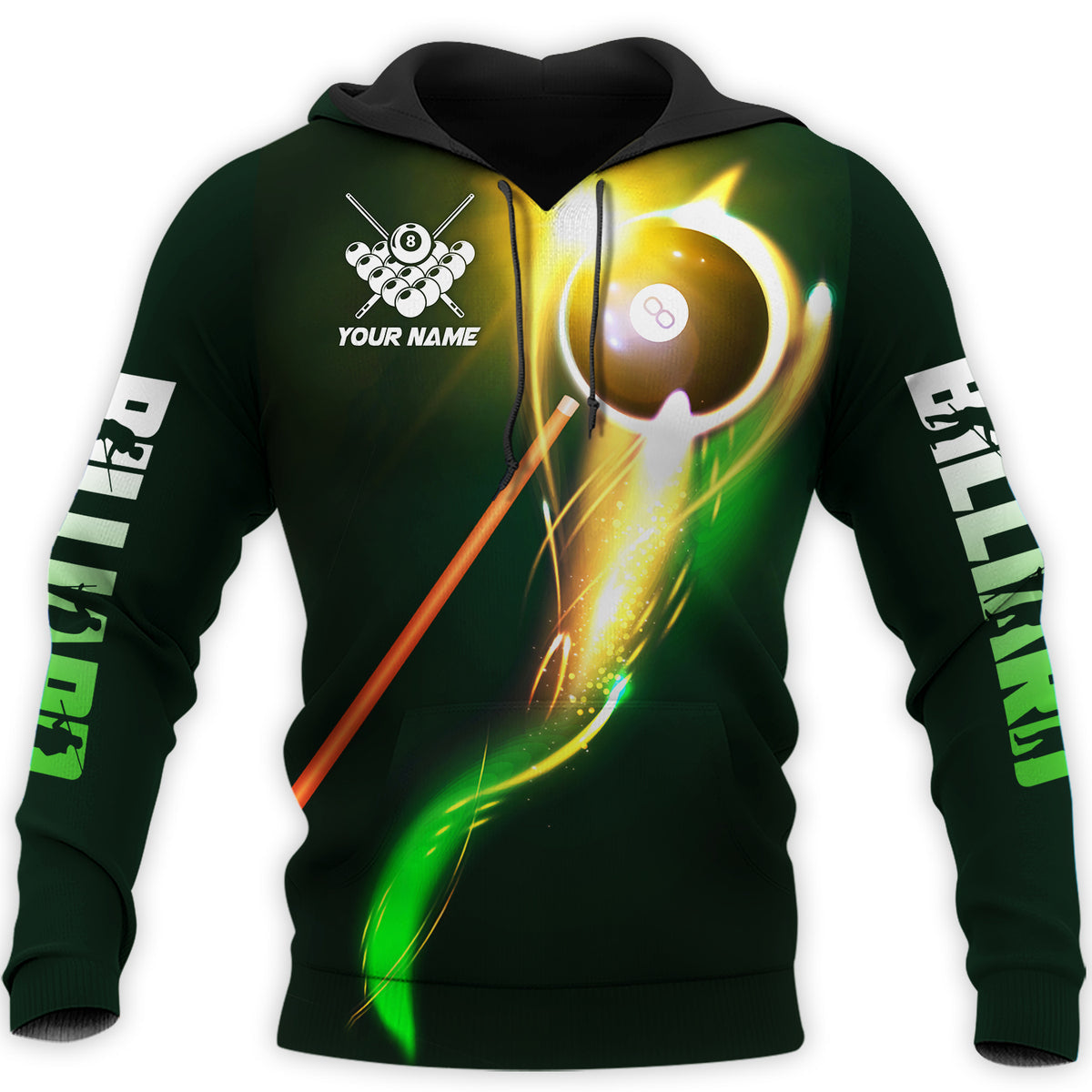 Personalized Name Billiard AK8 All Over Printed Unisex Shirt