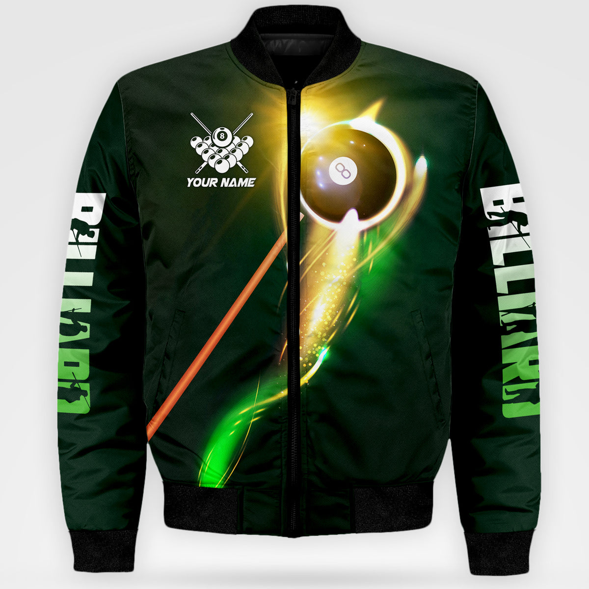 Personalized Name Billiard AK8 All Over Printed Unisex Shirt