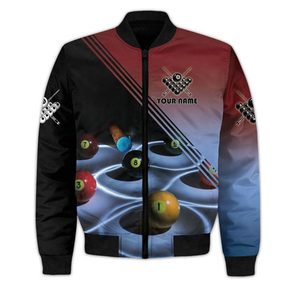 Personalized Name Billiard AK7 All Over Printed Unisex Shirt