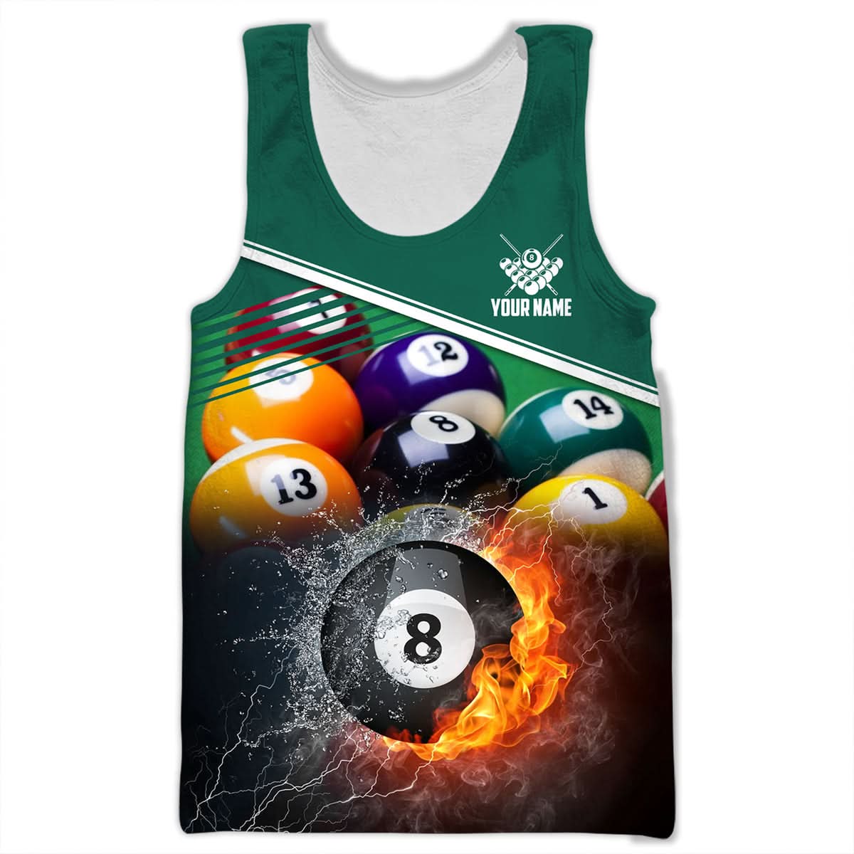 Personalized Name Billiard AK13 All Over Printed Unisex Shirt K260406