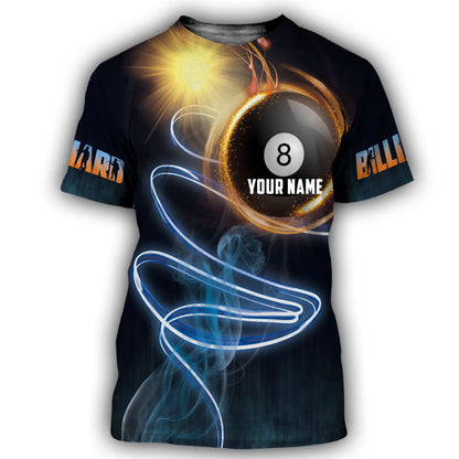 Personalized Name Billiard AK15 All Over Printed Unisex Shirt