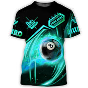 Personalized Name Billiard AK19 All Over Printed Unisex Shirt