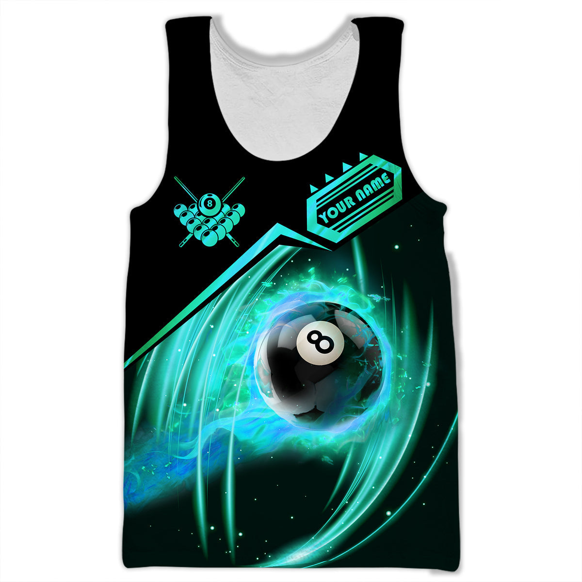 Personalized Name Billiard AK19 All Over Printed Unisex Shirt