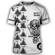 Personalized Name Billiard AK16 All Over Printed Unisex Shirt