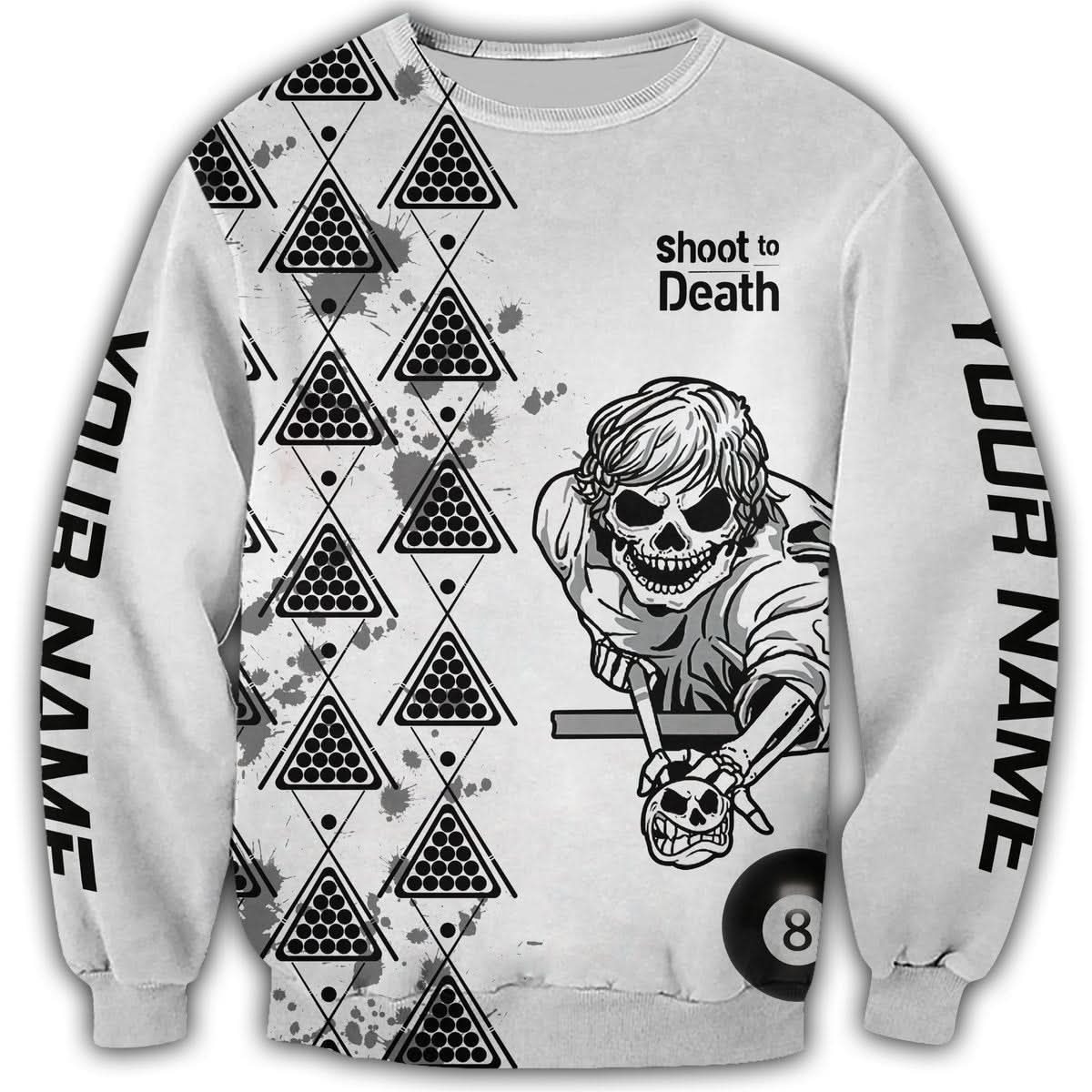 Personalized Name Billiard AK16 All Over Printed Unisex Shirt