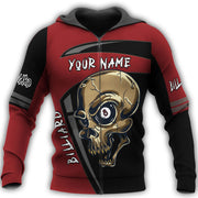 Personalized Name Billiard AK21 All Over Printed Unisex Shirt