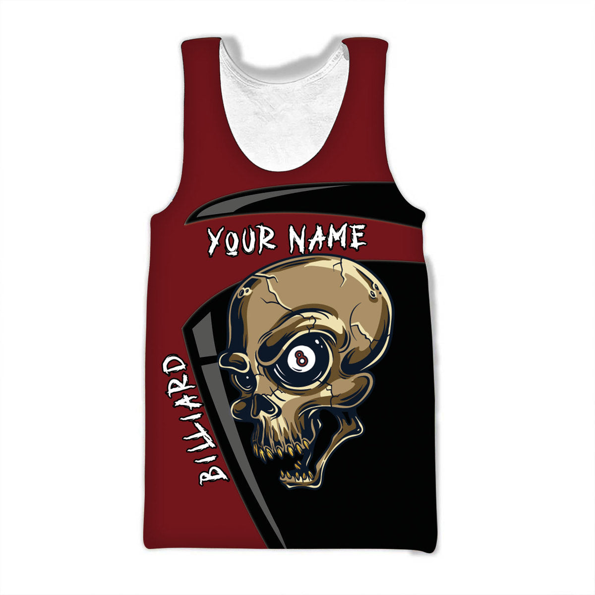 Personalized Name Billiard AK21 All Over Printed Unisex Shirt