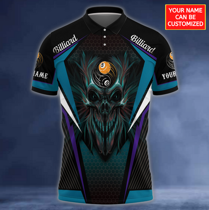 Personalized Name Billiard AK28 All Over Printed Unisex Shirt