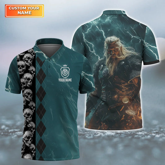 Dartboard Viking S8 Personalized Name 3D Shirt For Darts Player