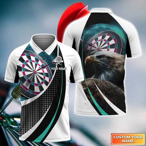 Dartboard Eagle Personalized Name 3D Shirt For Darts Player SH260602