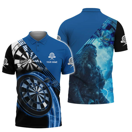 Dartboard Viking S14 Personalized Name 3D Shirt For Darts Player