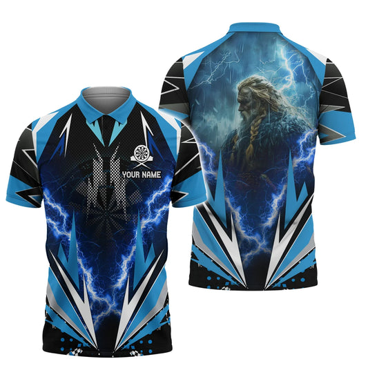 Dartboard Viking S12 Personalized Name 3D Shirt For Darts Player