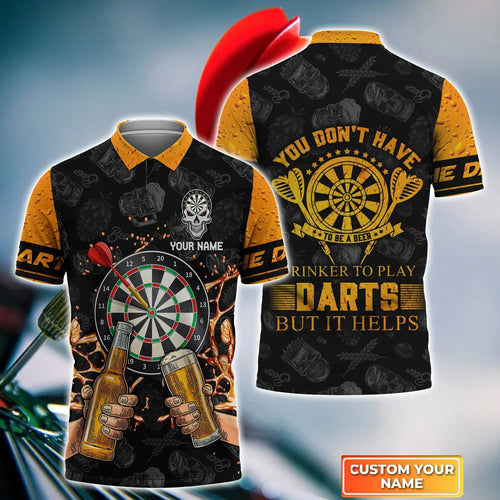 Dart and Beer You Dont Have Personalized Name 3D Shirt For Darts Player S270603