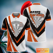 Dartboard and Arrow Personalized Name 3D Shirt For Darts Player P120611