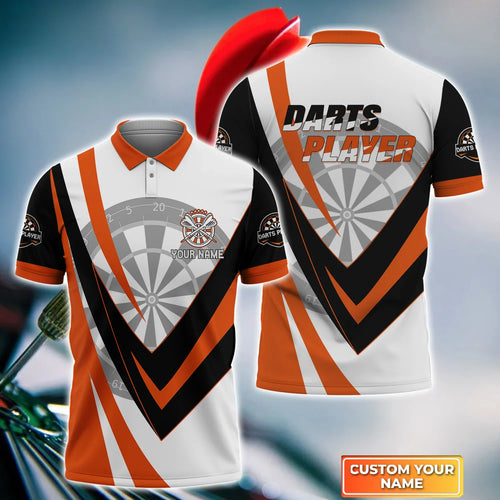 Dartboard and Arrow Personalized Name 3D Shirt For Darts Player P120611