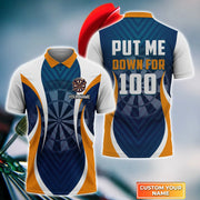 Put Me Down For 100 Personalized Name 3D Shirt For Darts Player