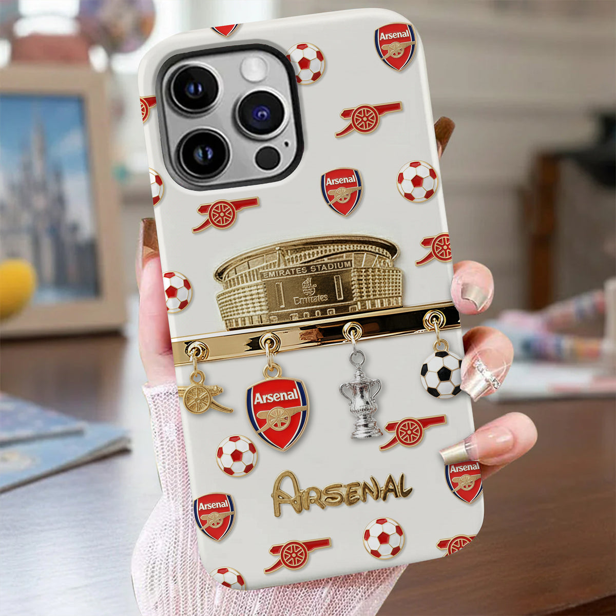 Arsenal Stadium - Personalized Arsenal Full Print Phone Case