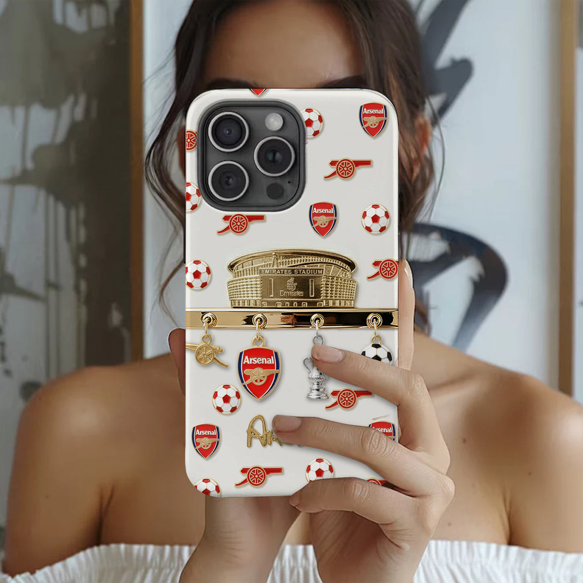 Arsenal Stadium - Personalized Arsenal Full Print Phone Case