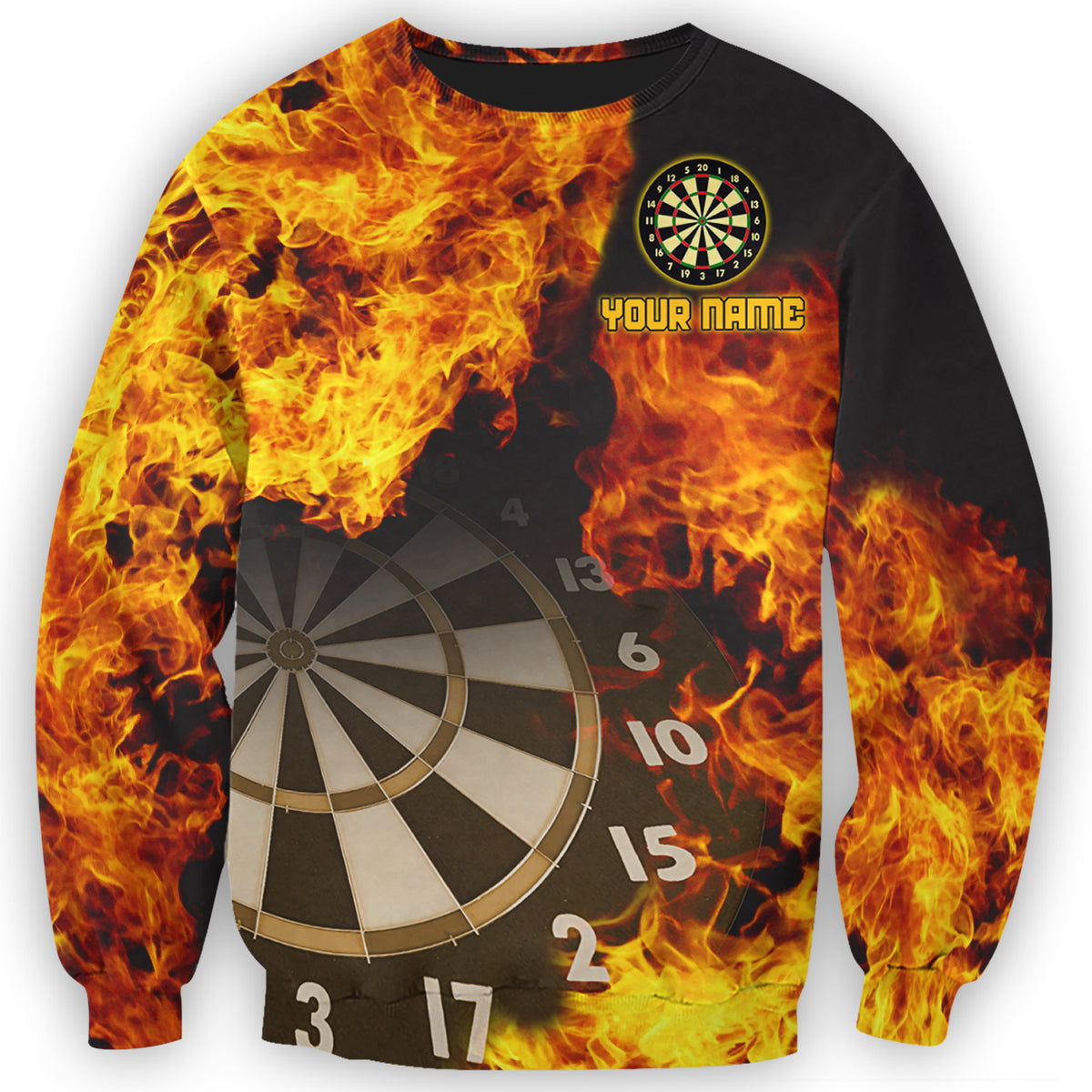 Personalized Name Darts All Over Printed Unisex Shirt - LP94