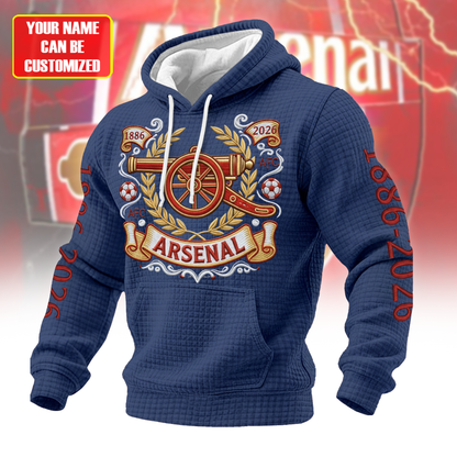 Personalized Ars 140th Fabric Hooded Sweatshirt