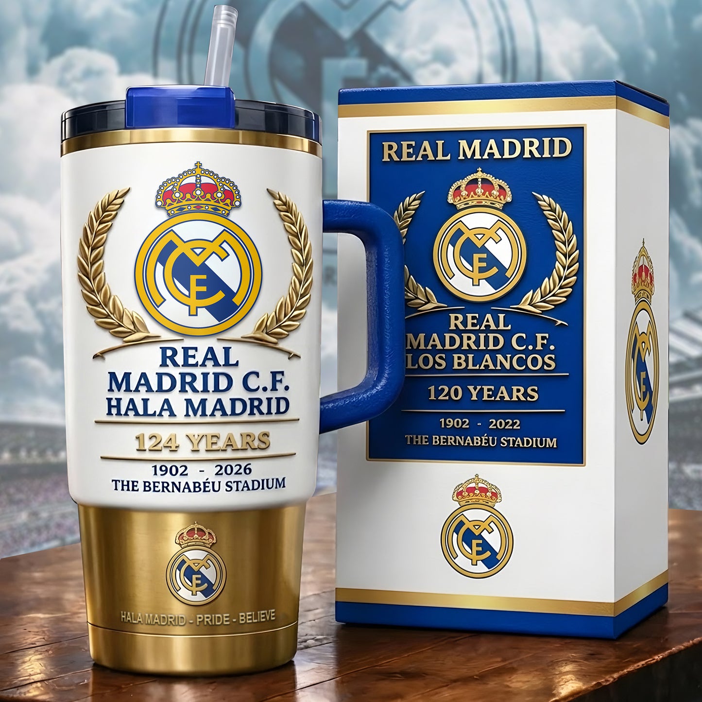 Real CF 124 Years History Insulated Tumbler 30oz 40oz