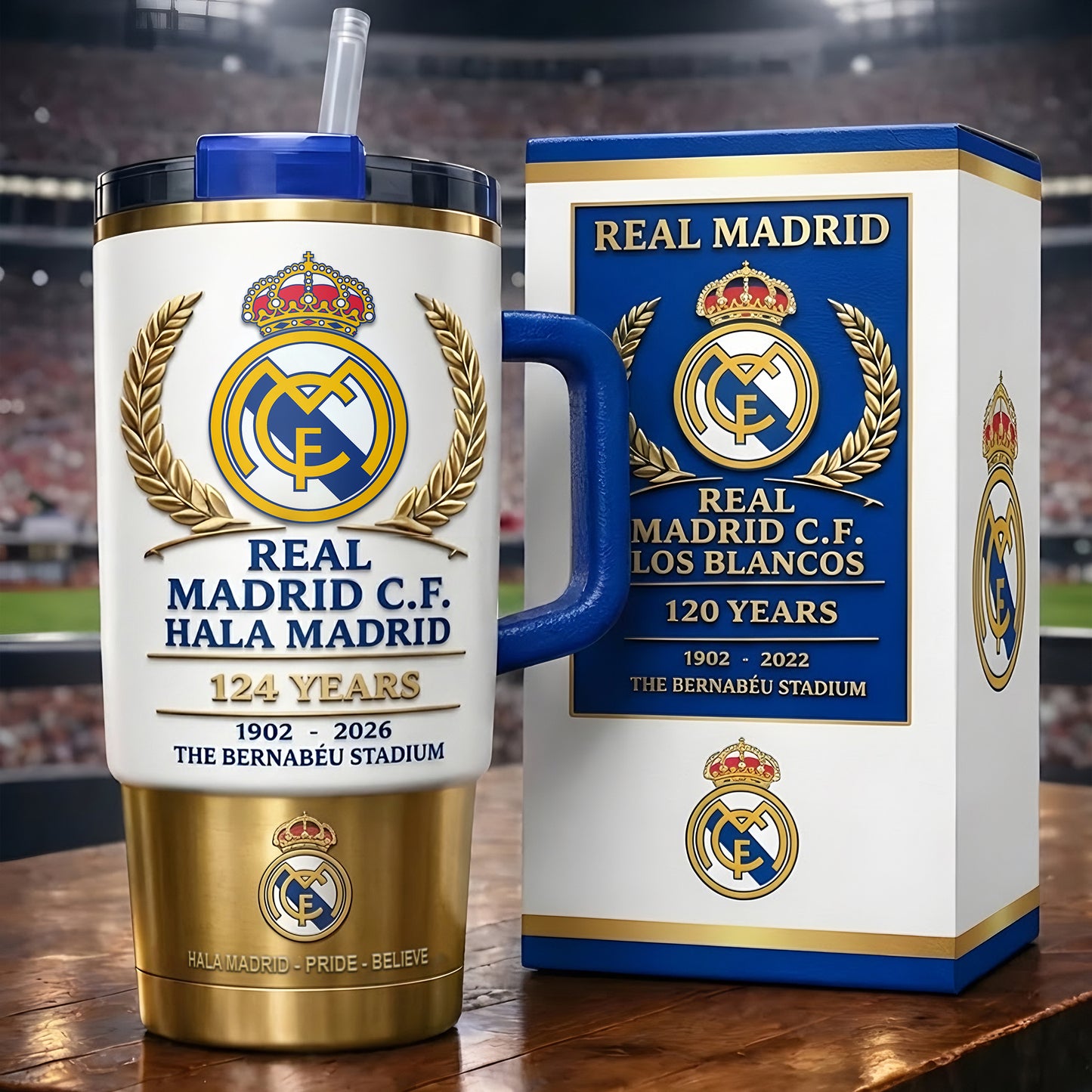 Real CF 124 Years History Insulated Tumbler 30oz 40oz