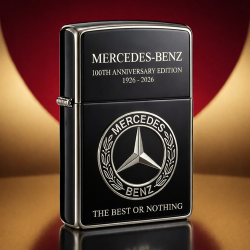Merc 100th Anniversary Luxury Zippo Lighter ( 1926 - 2026 )