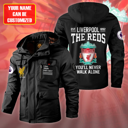 Lvp Est.1892 Windbreaker Hooded Jacket