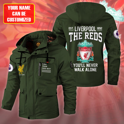 Lvp Est.1892 Windbreaker Hooded Jacket