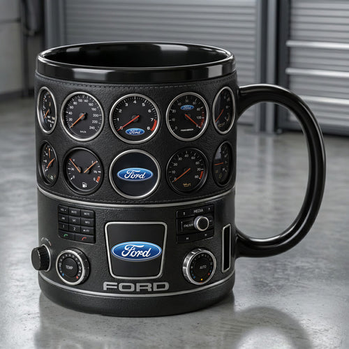 Ford Interior Accent Mug , Cream Mug Gifts , Holiday Gifts