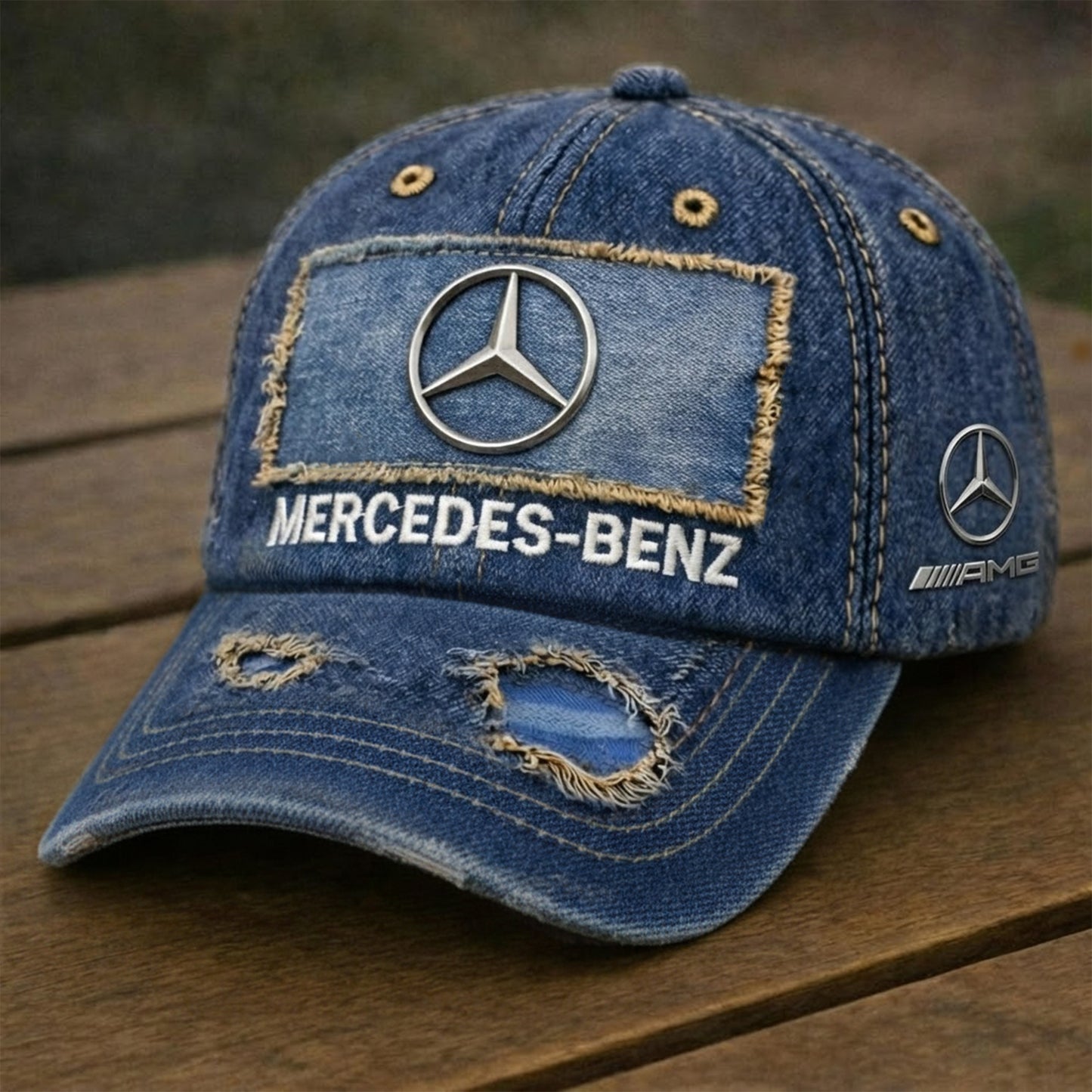 Personalized Merc AMG Edition Denim Classic Cap