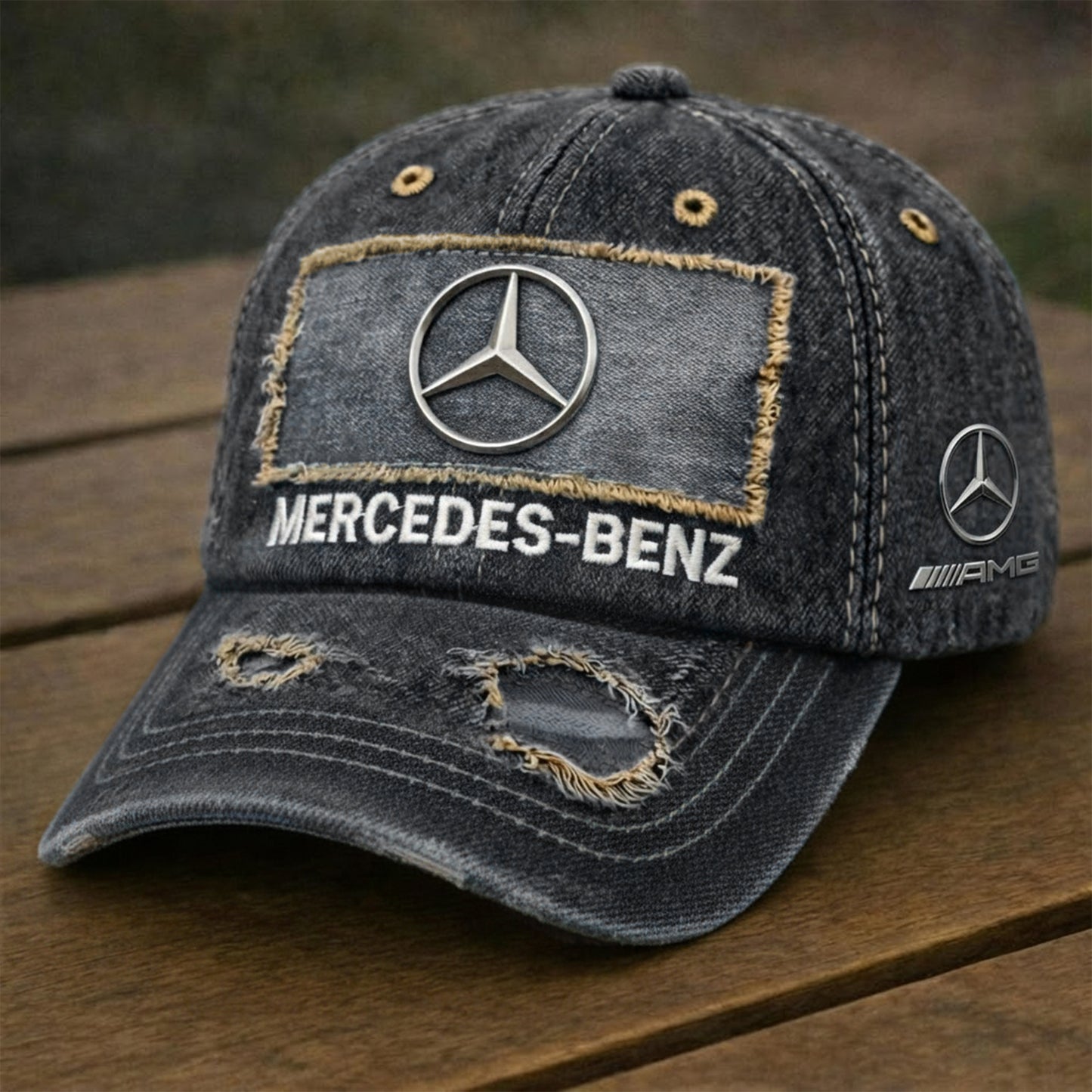 Personalized Merc AMG Edition Denim Classic Cap