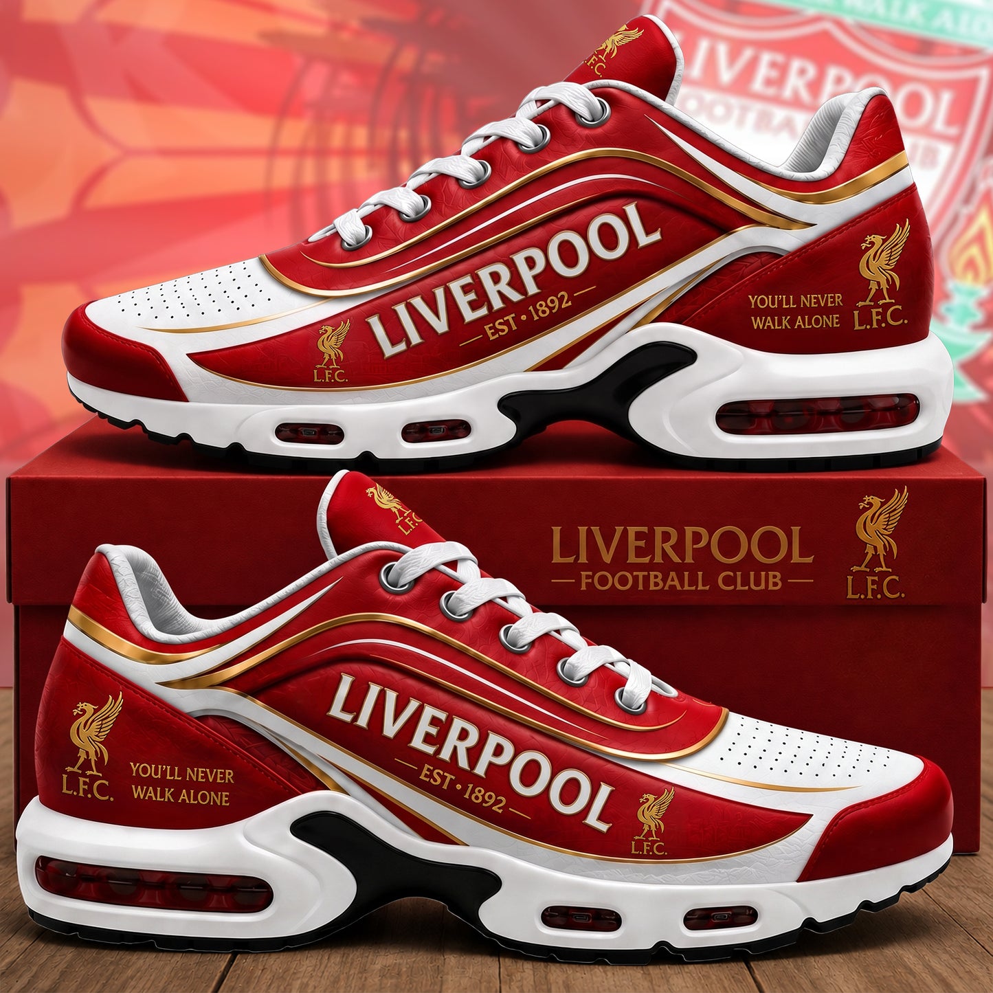 Liverpool FC Est.1982 Sport Air Cushion Sneaker