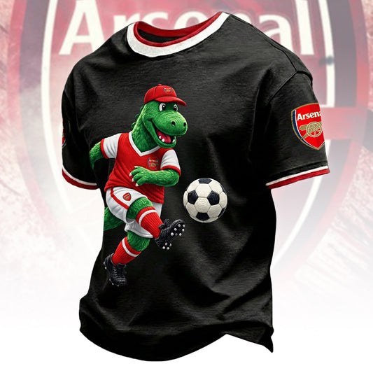 Personalized Arsenal F.C Gunnersaurus Full Printing Shirt