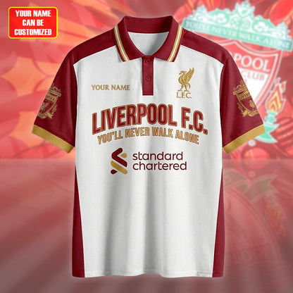 Personalized LVP F.C Full Printing Polo , Zip Polo, Shirt , Hoodie , Short , T-shirt