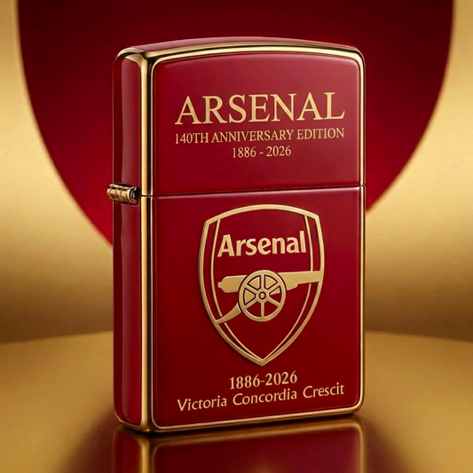 Arsenal 140th Anniversary Zippo Lighter ( 1886 - 2026 )