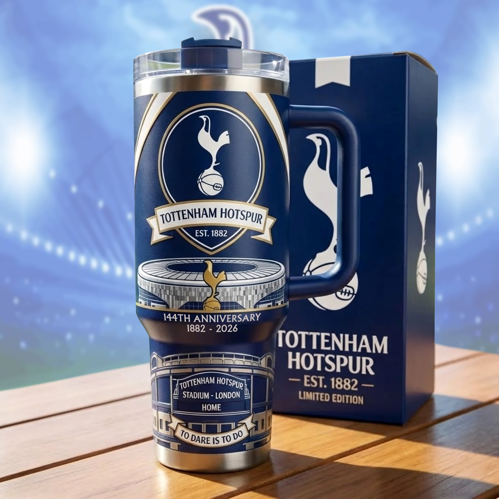 Tottenham 144th History Insulated Tumbler 30oz 40oz