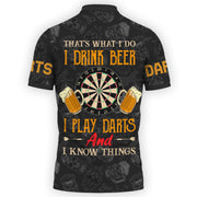 Dart and Beer Personalized Name 3D Shirt For Darts Player P030204