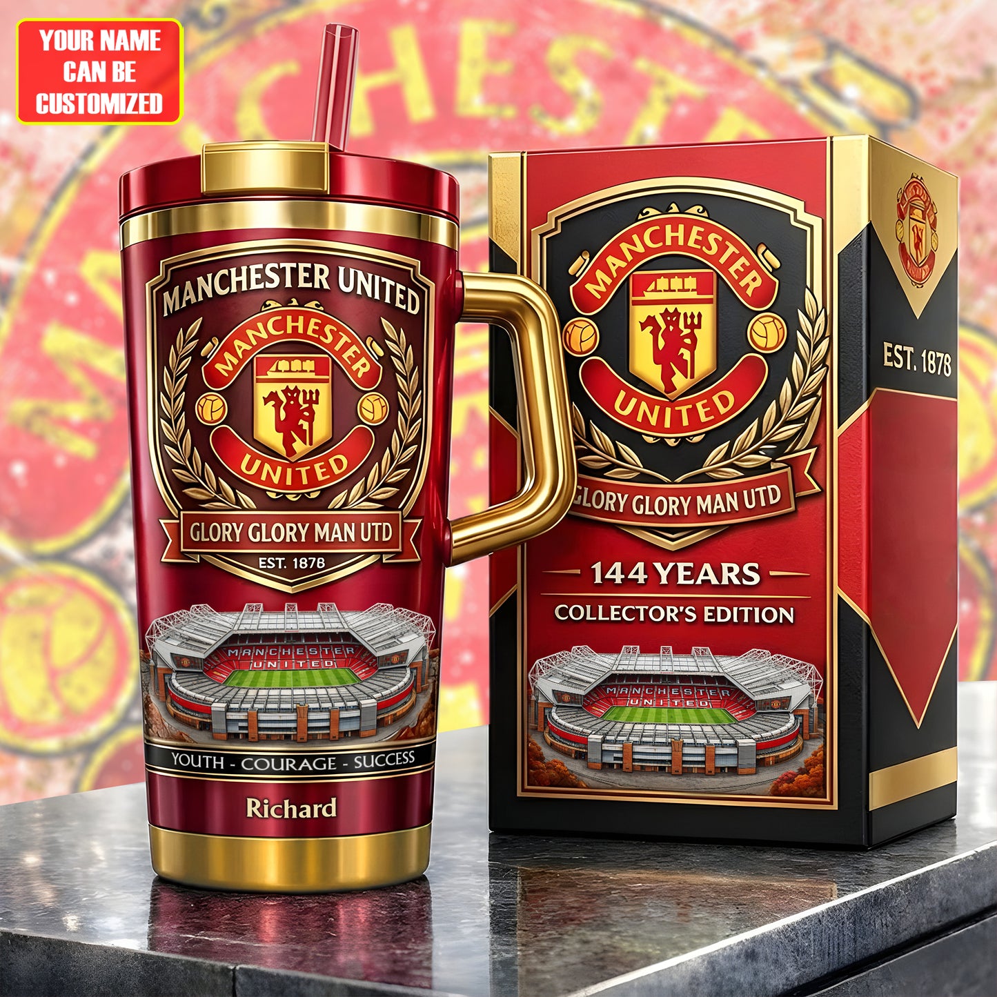 M.U Glory Glory History Insulated Tumbler 30oz 40oz