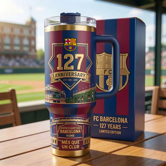 Barca FC 127th Anniversary Home Insulated Tumbler 30oz 40oz