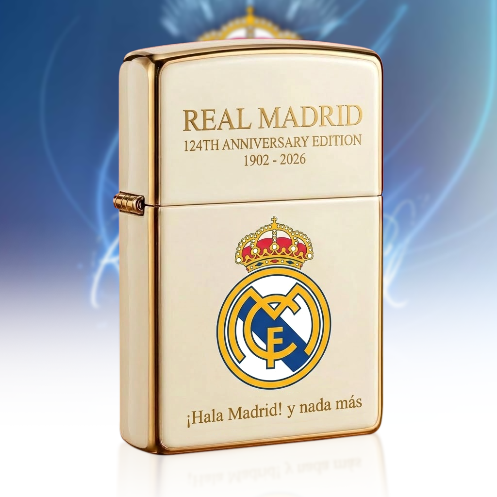 Real 124th Anniversary Luxury Zippo Lighter ( 1902 - 2026 )