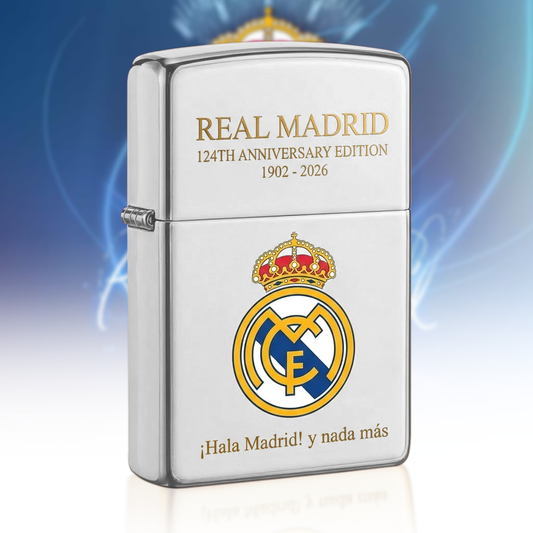 Real 124th Anniversary Luxury Zippo Lighter ( 1902 - 2026 )