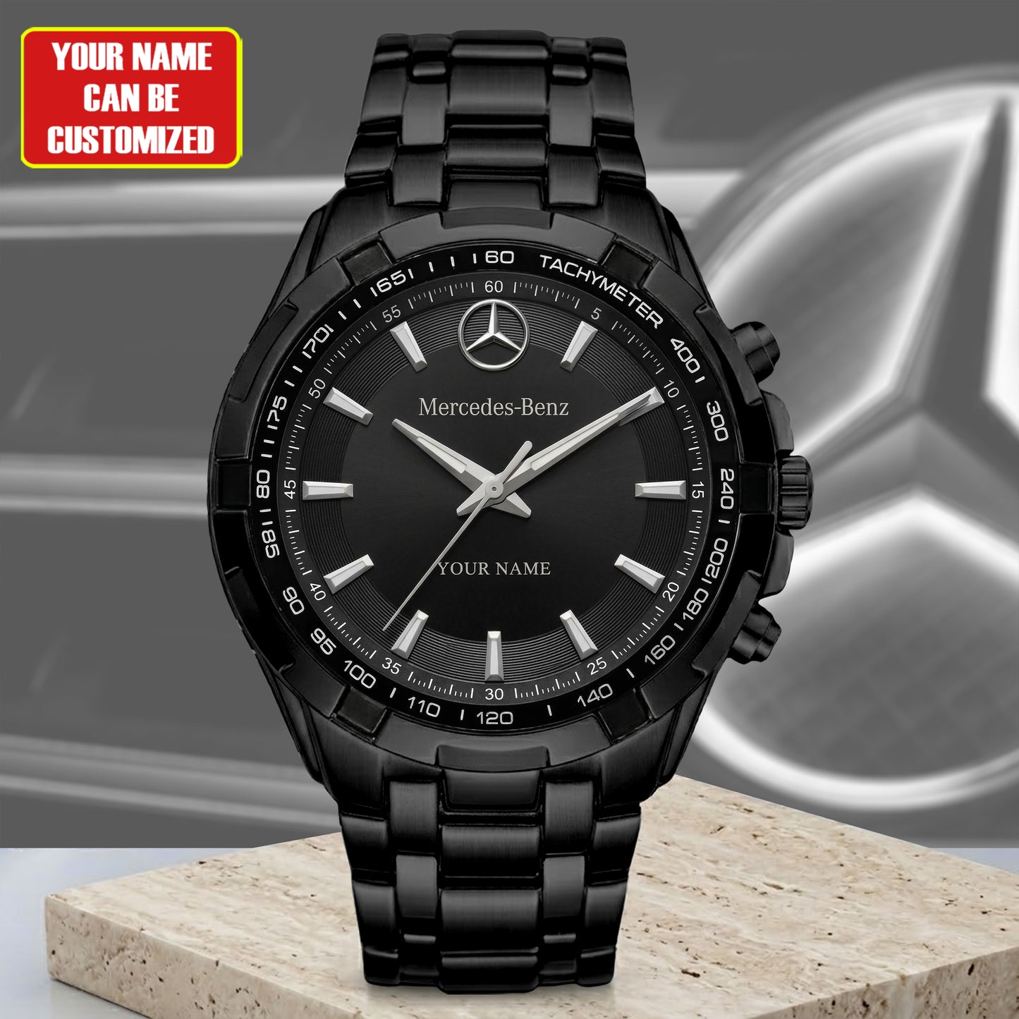 Personalized Merc Perfomance Alloy Quartz Watch