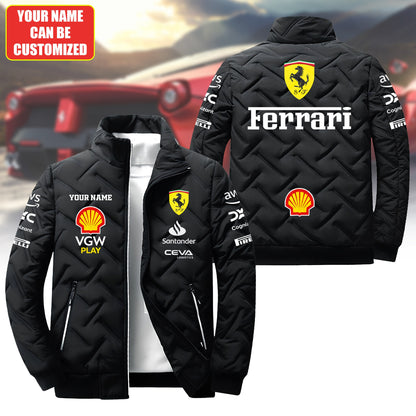 Personalized FR Racing Puffer Jacket