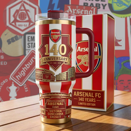 AFC 140th Anniversary Insulated Tumbler 30oz 40oz (1886 - 2026)