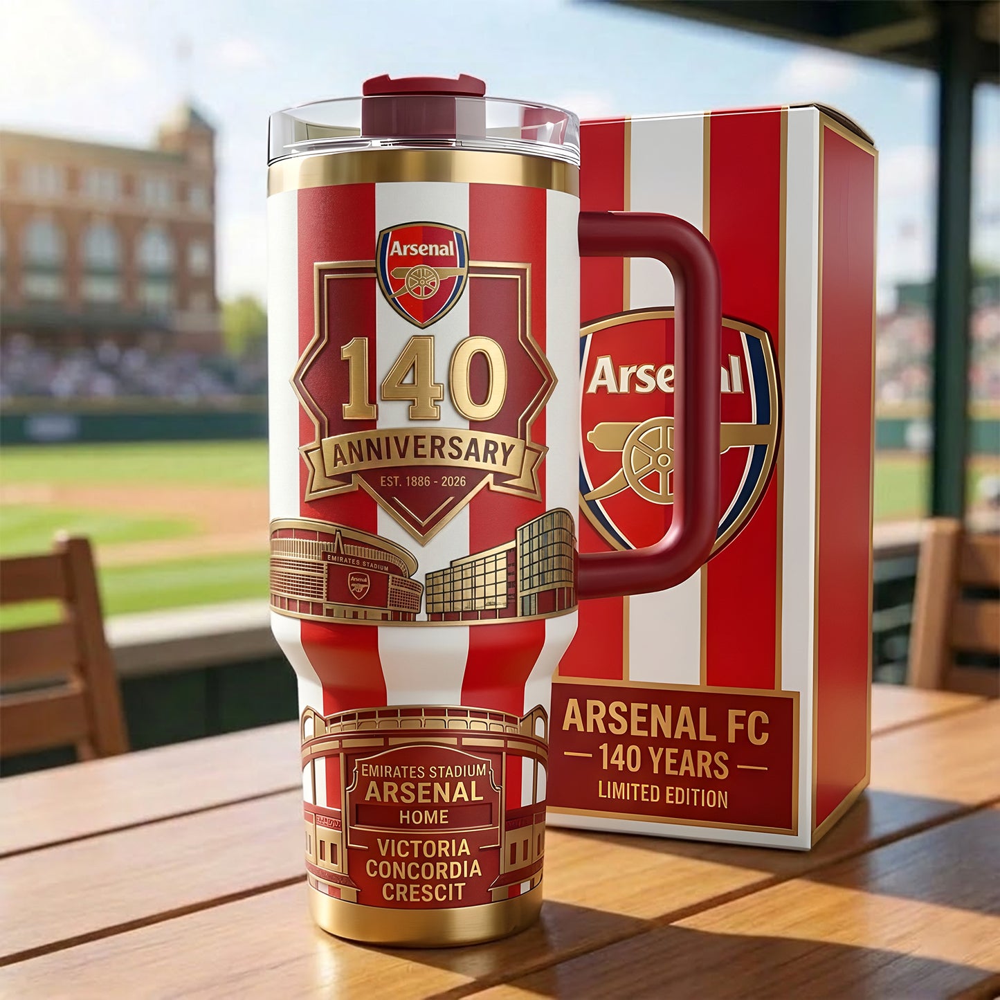 AFC 140th Anniversary Insulated Tumbler 30oz 40oz (1886 - 2026)
