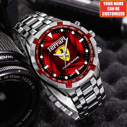 Personalized FRR EST 1947 Alloy Quartz Watch