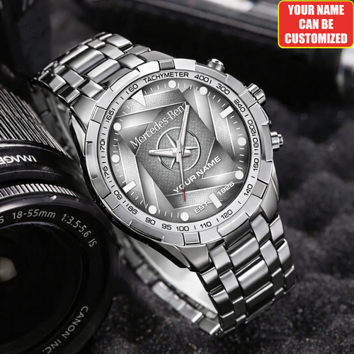 Personalized Merc EST 1926 Alloy Quartz Watch