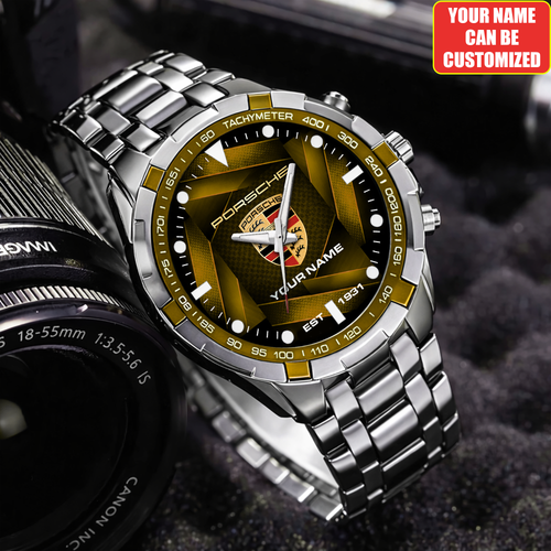 Personalized Pors EST 1931 Alloy Quartz Watch